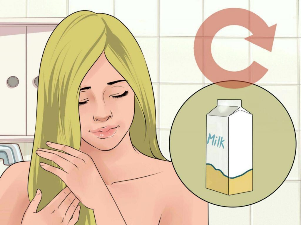 مزایای شیر برای پوست